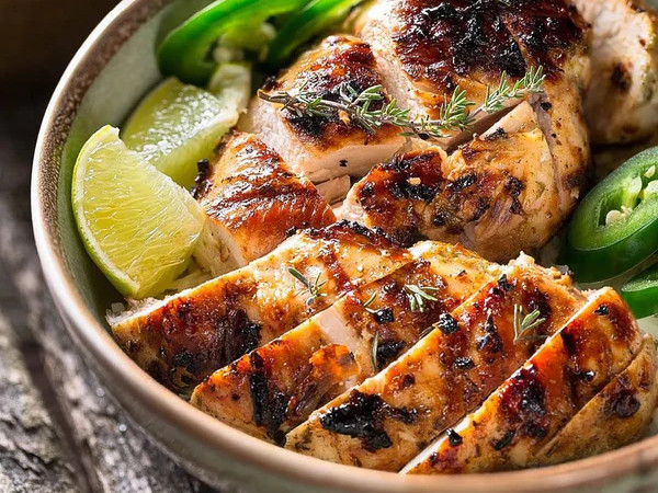 Grilled Jerk Chicken with a Citrus Twist