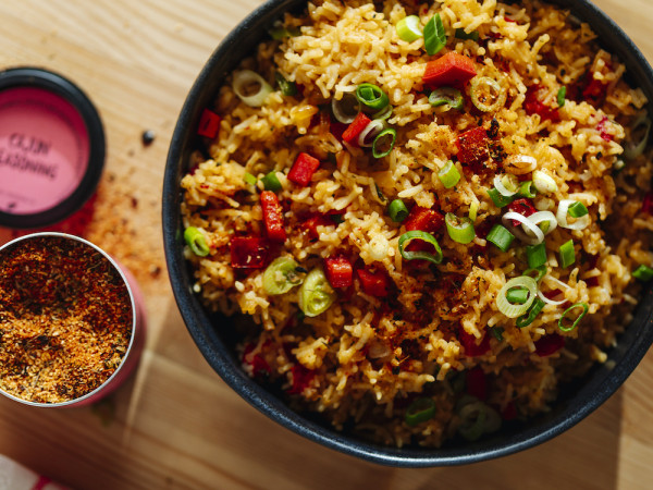 Spicy Cajun Rice Pilaf