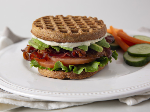 BLT Waffle Sandwiches You Can Make in Advance