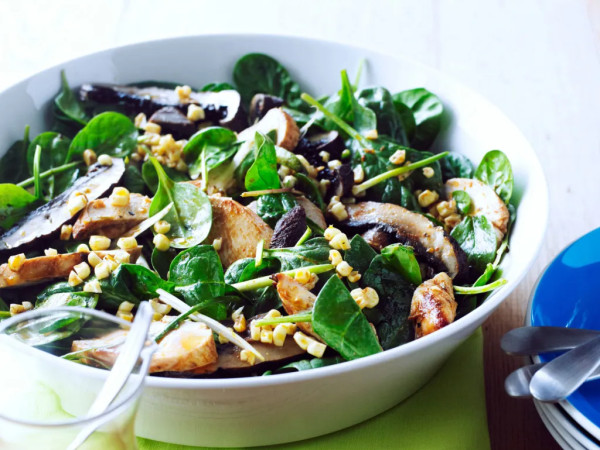 Grilled Chicken and Corn Salad with a Smoky Twist