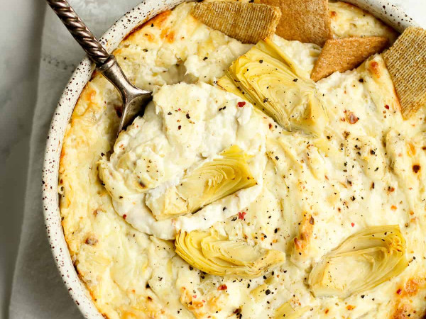 Baked Artichoke Hearts with Cheese