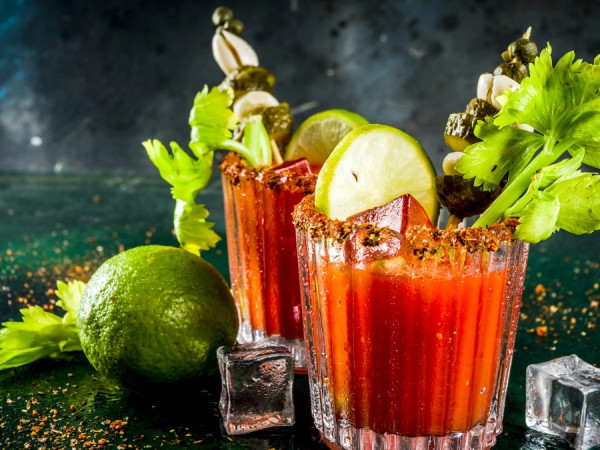 Bloody Mary with a Twist of Dill