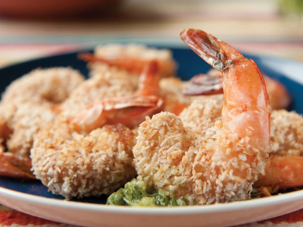 Coconut Shrimp Baked to Perfection with Pineapple Sauce