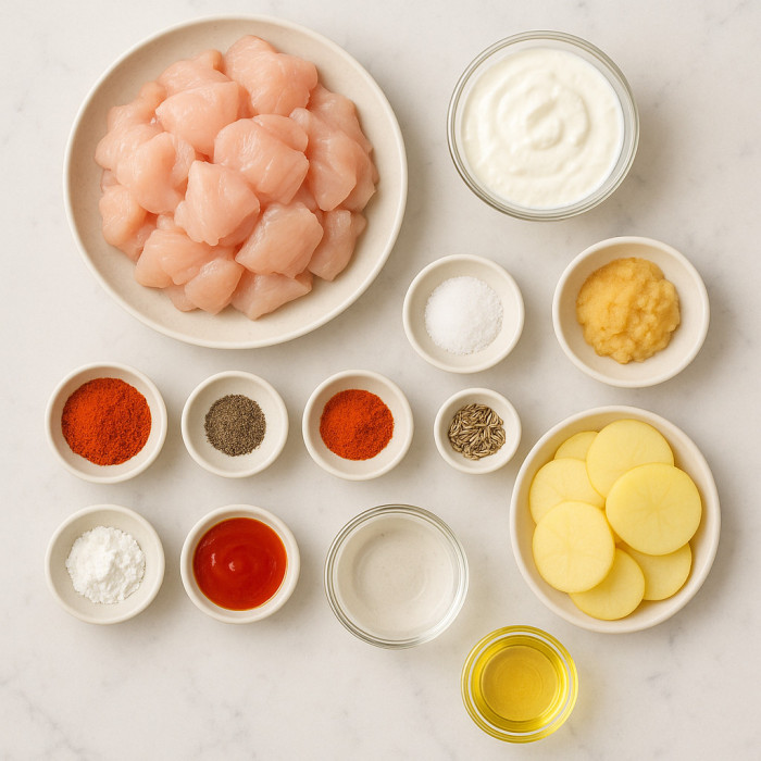 Chicken Butterfly Appetizers ingredients