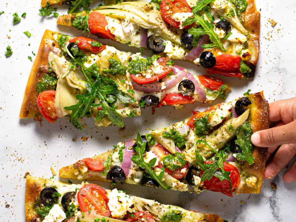 Quick Flatbread Pizza