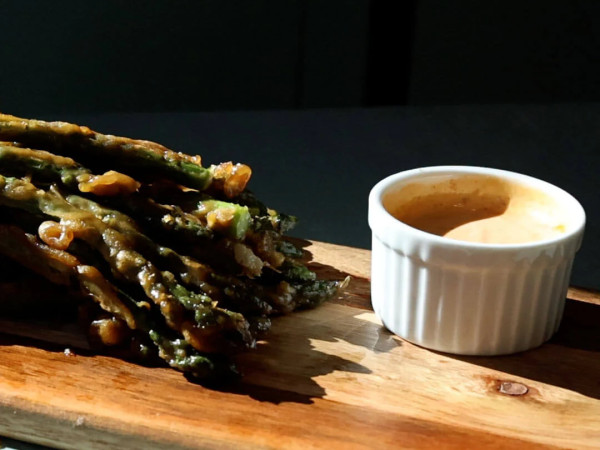 Fried Asparagus Delight