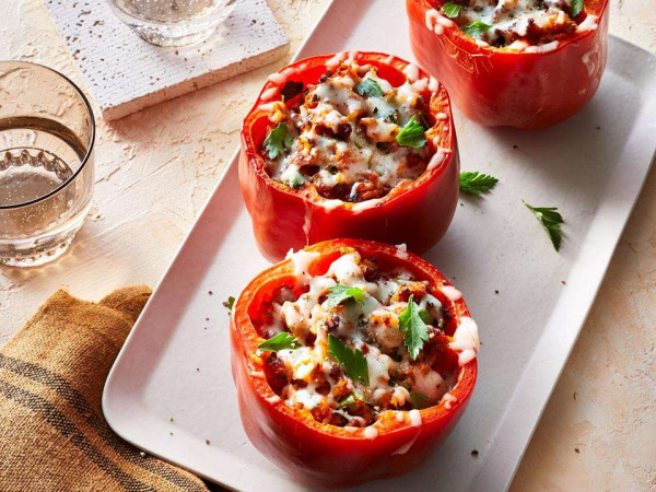 Turkey-Filled Peppers from Acorn