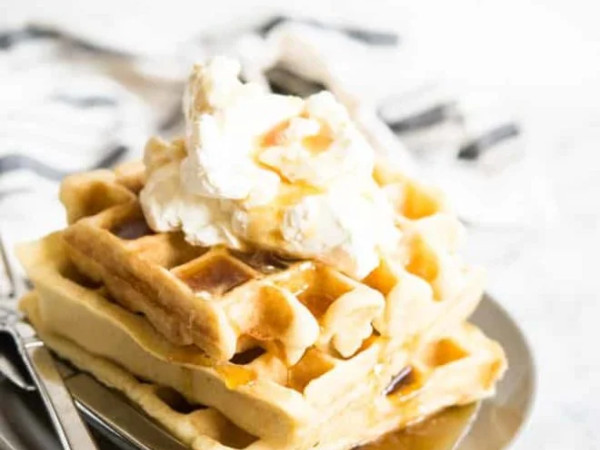Gluten-Free Yeasted Waffles for Breakfast