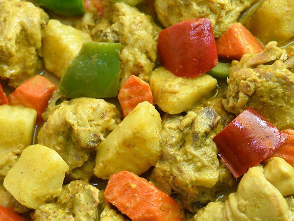 Philippine Chicken Curry Dish