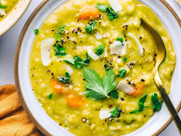 Quick Vegan Split Pea Soup Recipe