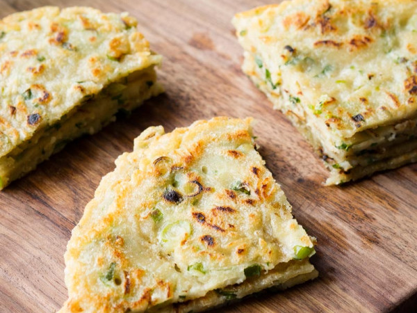 Quick Scallion Pancakes