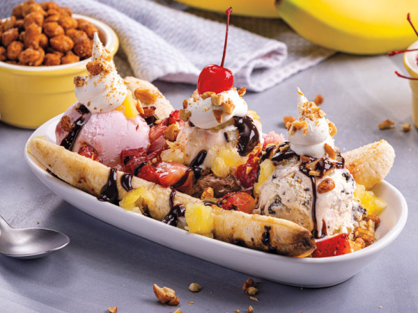 Outdoor Banana Splits