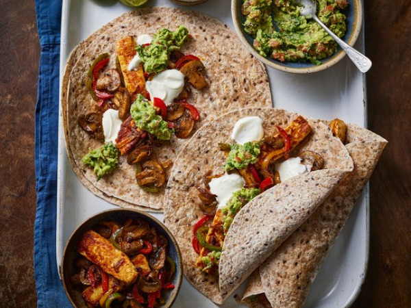 Smoky Avocado Fajitas Without Meat
