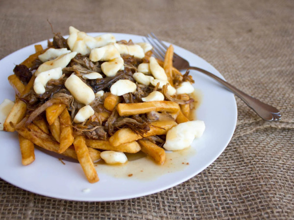 Poutine with Pulled BBQ Pork