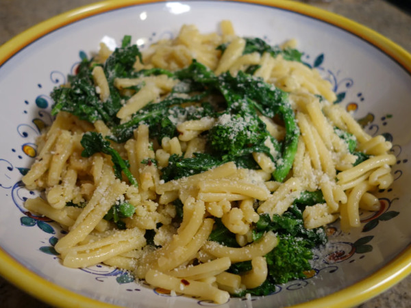 Cavatelli and Broccoli Rabe by Jan