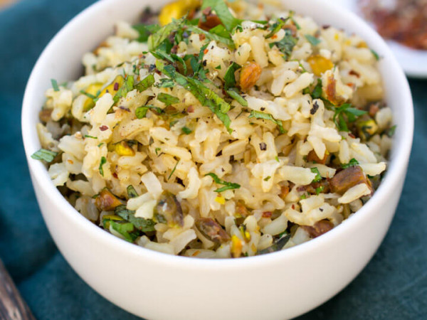 Oven-Cooked Brown Rice