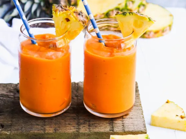 Tropical Carrot and Pineapple Blend