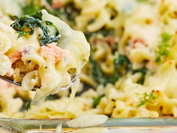 Slow-Cooked Salmon Casserole Delight