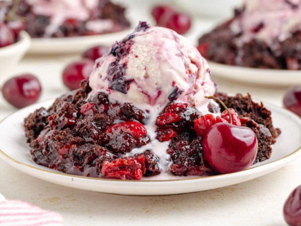 Chocolate Cherry Cake Made in a Slow Cooker