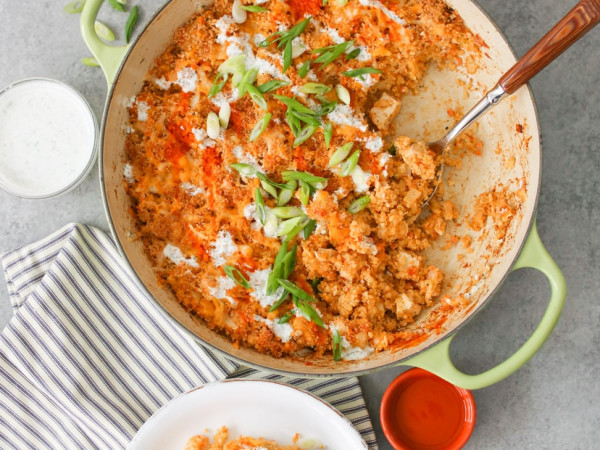 Vegetable-Loaded Buffalo Quinoa Loaf