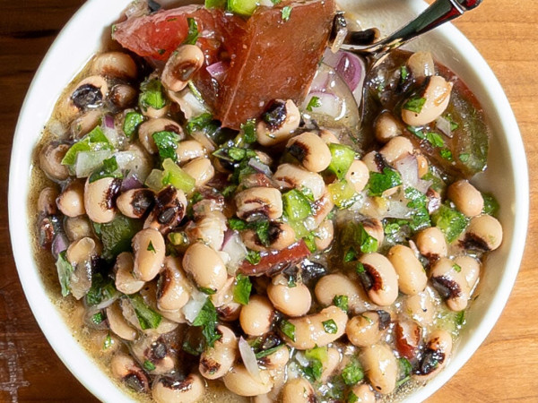 Pico-Style Black-Eyed Peas