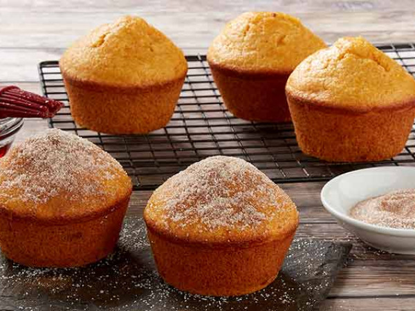 Nadia's Quick Pumpkin Cornbread Muffins