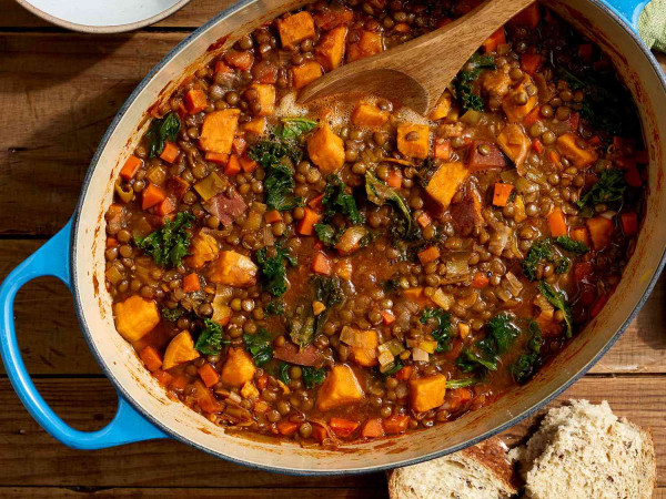 Vegan Stock for the Slow Cooker (Gluten-Free)