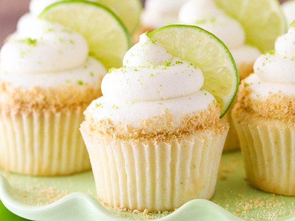 Key Lime Flavored Cupcakes