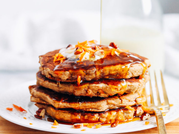 Gluten-Free Pancakes with Carrots for Heart Health