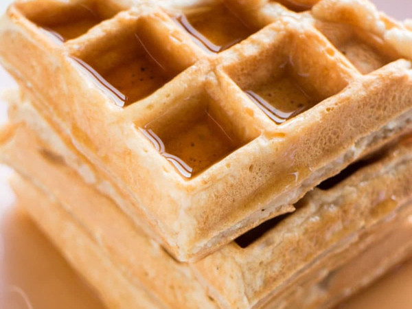 Waffles Made Without Animal Products