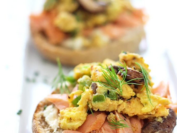 Smoky Flavored Scrambled Eggs