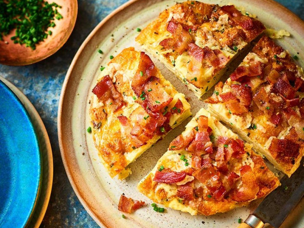 Air-Fried Chile and Cheese Frittata