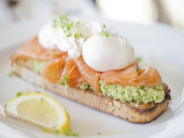 Smoked Salmon and Poached Egg on Toast