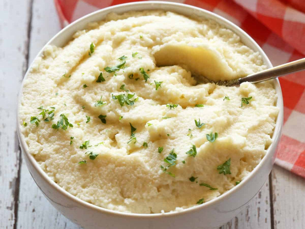 Fast Mashed Cauliflower