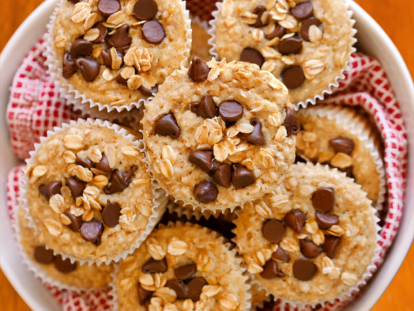 Oatmeal Muffins Made with Browned Butter