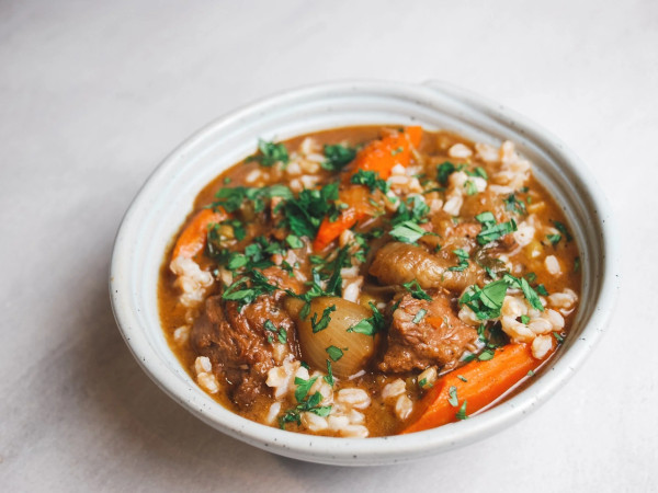 Instant Pot® Beef Stew with Bourbon