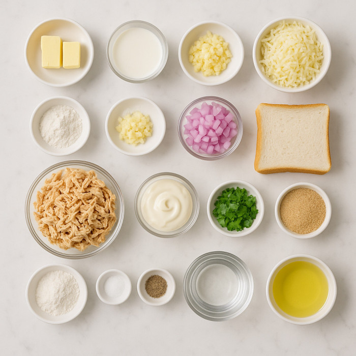 Crunchy Chicken Wraps ingredients