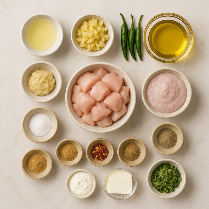 Decadent Creamy Pot Recipe ingredients