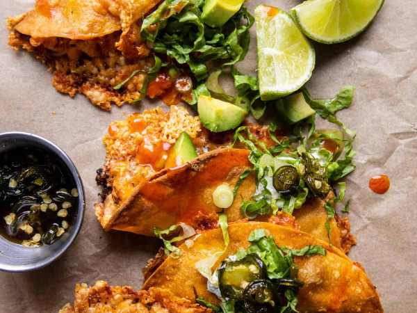 Spicy Buffalo Chicken Tacos