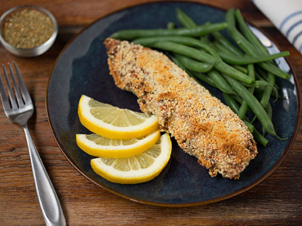 Garlic-Herb Crusted Tilapia