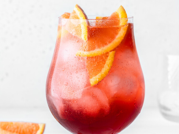 Spritz with Blood Orange and Campari