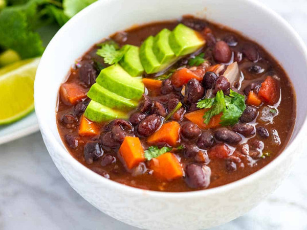 Easy Spicy Black Bean Soup