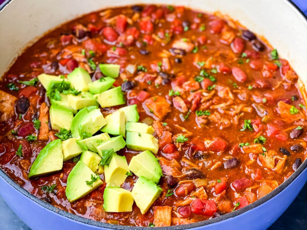 Turkey Chili for Leftovers in the Slow Cooker