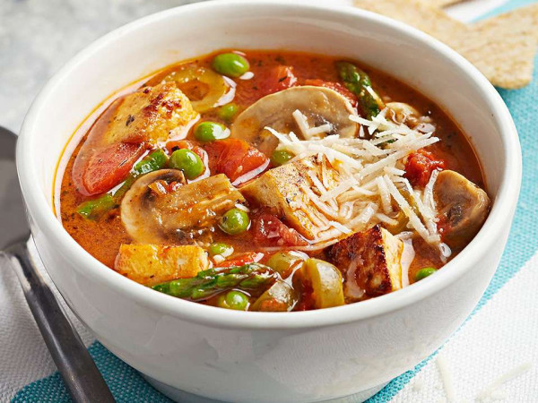 Vegetable and Tofu Soup by Jul