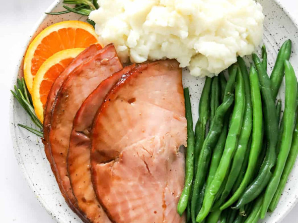 Zesty Potatoes and Spiral-Cut Ham