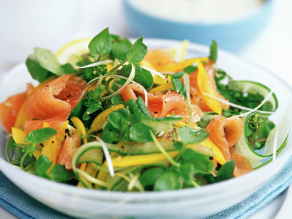 Smoked Salmon Salad from Mom