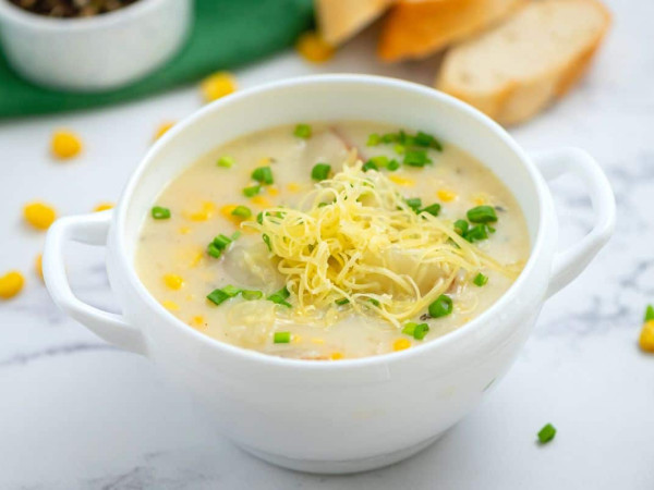 Nutritious Potato and Corn Soup