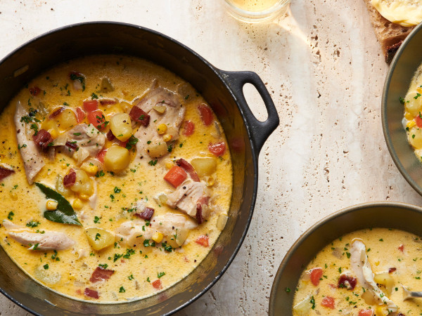 Rich Fish Chowder Made with Reynolds Wrap®