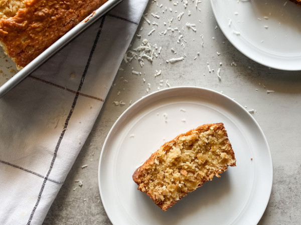 Coconut and Banana Bread from Hawaii