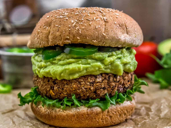 Veggie Burgers with a Mexican Twist